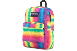 Яркий городской рюкзак 25L Jansport Superbreak радужный