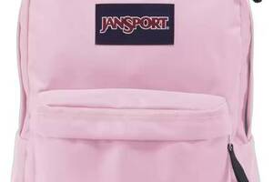 Яркий городской рюкзак Jansport Superbreak 25L Розовый