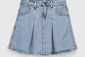Юбка джинсовая для девочки Pitiki 88633 134 см Голубой (2000990387431)
