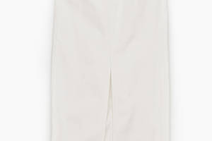 Юбка джинсовая женская Karol D-617 36 Белый (2000989762409)