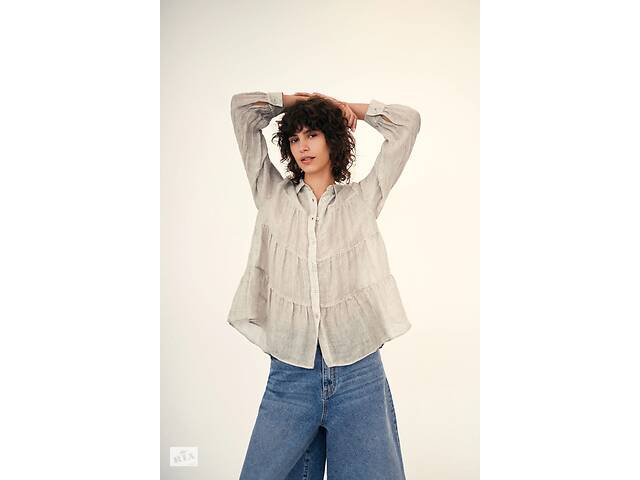 Женская блуза Zara XL светло-бежевый 4786093711