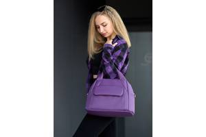 Женская Cпортивная сумка Sambag Vogue BKS фиолетовая (90153018)