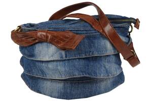 Женская джинсовая сумка Fashion jeans bag синяя