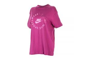 Женская Футболка Nike W NSW TEE BF PRNT SU Розовый S (7dFD4235-653 S)