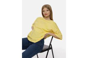 Женская футболка оверсайз XL желтый Yuki ЦБ-00210726