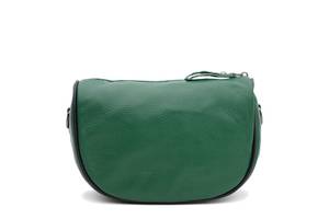 Женская кожаная сумка Borsa Leather K18569gr-green