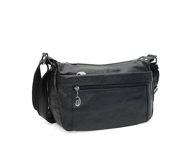 Женская кожаная сумка Keizer K1024bl-black