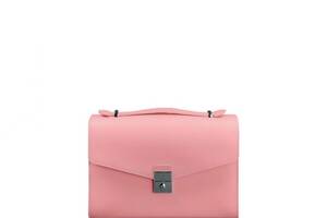 Женская кожаная сумка-кроссбоди BlankNote Lola Розовая (BN-BAG-35-pink)
