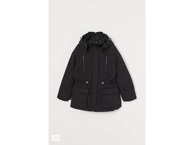 Женская куртка H&M M черный 19088876482