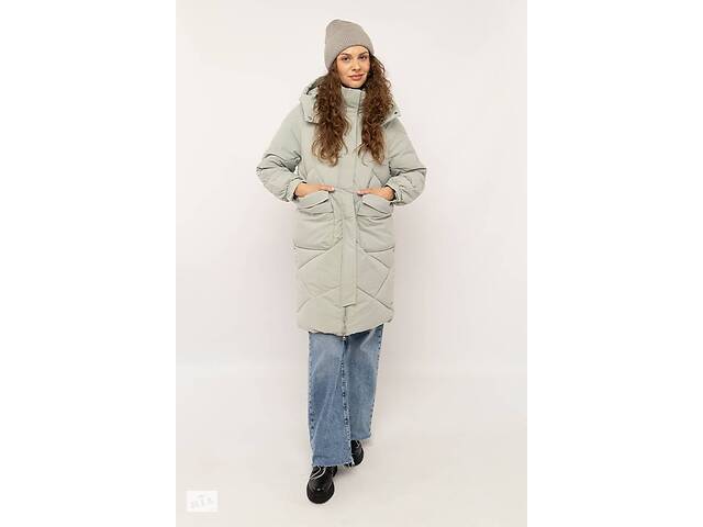 Женская куртка L оливковый TAYISHE ЦБ-00223841
