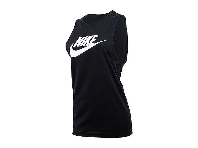 Женская Майка Nike W NSW TANK MSCL FUTURA NEW Черный M (7dCW2206-010 M)