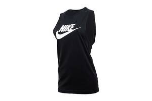 Женская Майка Nike W NSW TANK MSCL FUTURA NEW Черный S (7dCW2206-010 S)