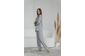 Женская пижама шелк Армани Jesika серого цвета р.S 380638