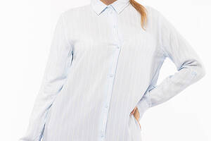 Женская рубашка M голубой Miss Brown ЦБ-00198378