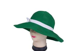 Женская шляпа Del Мare 56-57 см Зеленый (2000001454107)