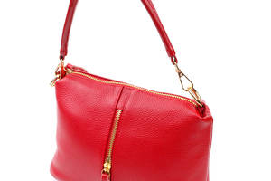 Женская сумка через плечо из натуральной кожи 22136 Vintage Красная