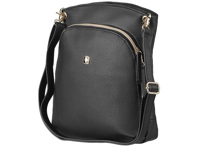 Женская сумка для ноутбука LeaSophie Crossbody Tote 10 дюймов черный