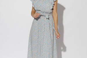 Женское длинное платье L голубой SHENAZ ЦБ-00219264
