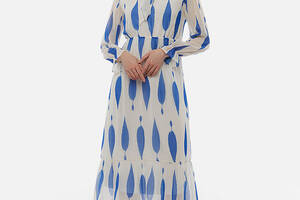 Женское длинное платье M молочный MASS ЦБ-00215265