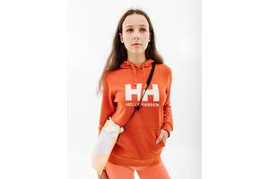 Женское Худи HELLY HANSEN W HH LOGO HOODIE Оранжевый S (7d33978-179 S)