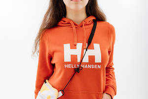 Женское Худи HELLY HANSEN W HH LOGO HOODIE Оранжевый S (7d33978-179 S)