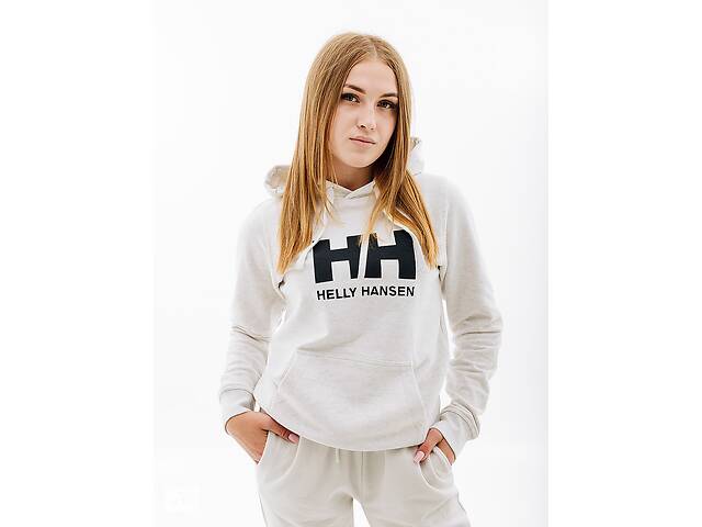 Женское Худи HELLY HANSEN W HH LOGO HOODIE Серый L (7d33978-823 L)