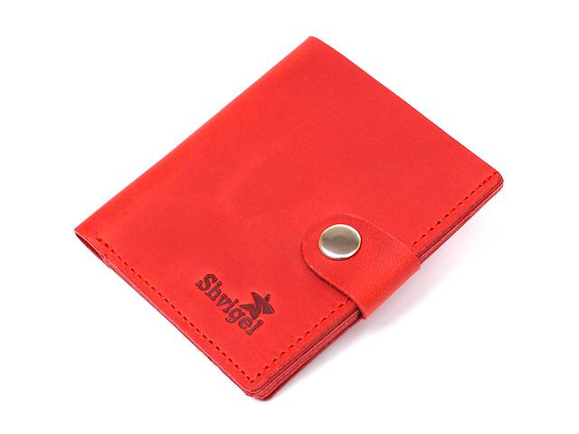 Женское матовое портмоне Shvigel 16476 Красный