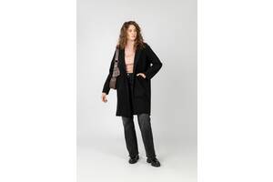 Женское пальто L черный MADAME CIX ЦБ-00233096
