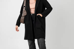 Женское пальто S черный MADAME CIX ЦБ-00233096