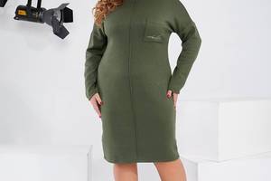Женское платье демисезонное Sofia SF-482 Зеленый 52-54
