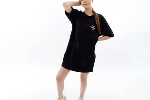 Женское Платье New Balance Essentials Stacked Logo Черный XS (7dWD31501BK XS)