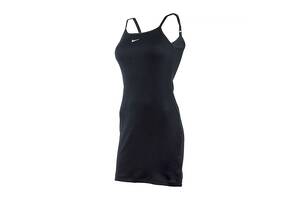 Женское Платье Nike W NSW ESSNTL RIB DRESS BYCN Черный S (7dDM6230-010 S)