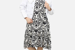Женское платье в стиле годе MASS L Белый ЦБ-00247024 (SKT000985972)