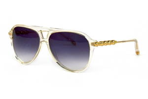 Женские брендовые очки Alexander Mcqueen 4222-bl-white Прозрачный (o4ki-12151)