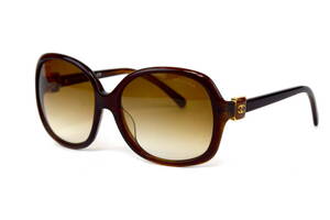 Женские брендовые очки Chanel 5174c806 Коричневый (o4ki-12303)