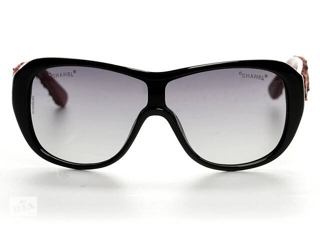 Жіночі брендові окуляри Chanel 5242-1403 Чорний (o4ki-9789)