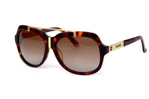 Женские брендовые очки Chanel 6027c06 Леопардовый (o4ki-12321)