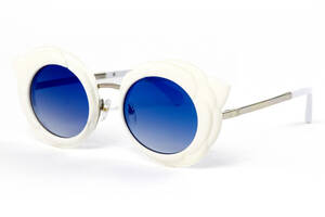 Женские брендовые очки Chanel 9528c124/s8 Белый (o4ki-11694)