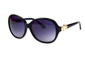 Женские брендовые очки Dior 1057sc01 Чёрный (o4ki-12376)