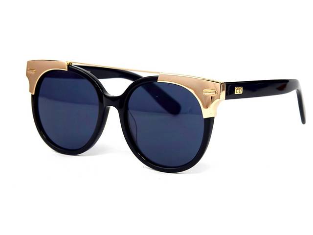 Женские брендовые очки Dior 220s-t64/a3 Чёрный (o4ki-12380)