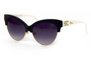 Женские брендовые очки Dior 5970c04 Чёрный (o4ki-11718)