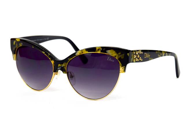 Женские брендовые очки Dior 5970c06 Чёрный (o4ki-11717)