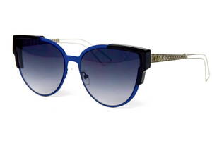 Женские брендовые очки Dior 6017-blue Синий (o4ki-12377)