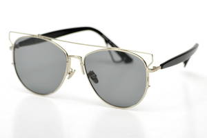 Женские брендовые очки Dior 653s Металлик (o4ki-9605)