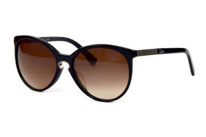 Женские брендовые очки Dior 807xq Чёрный (o4ki-11720)