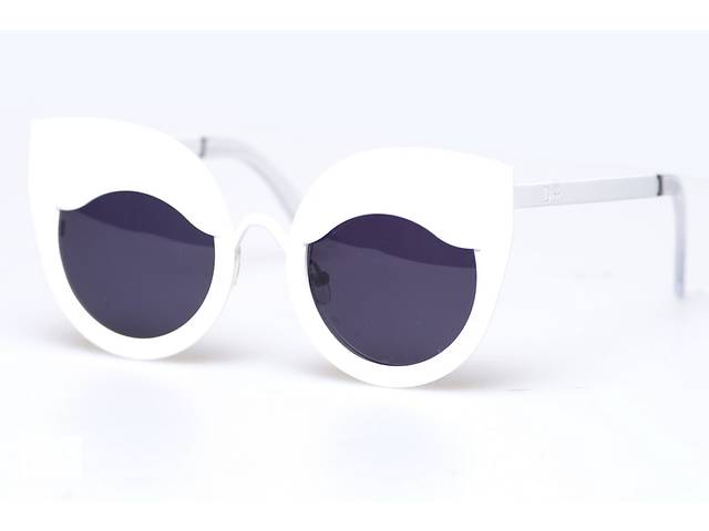 Женские брендовые очки Dior djsab Белый (o4ki-11419)