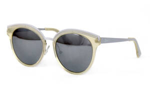 Женские брендовые очки Dior sun21-145 Белый (o4ki-11703)