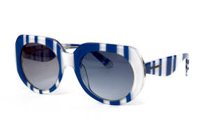 Женские брендовые очки Dolce Gabbana 4191p-blue-br Синий (o4ki-11842)