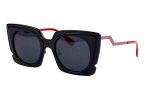 Женские брендовые очки Fendi ff0117s-bl-red Черный (o4ki-11837)