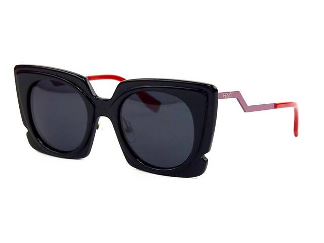 Женские брендовые очки Fendi ff0117s-bl-red Черный (o4ki-11837)